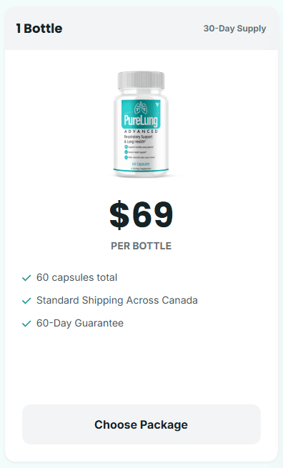 purelung 1 bottle price